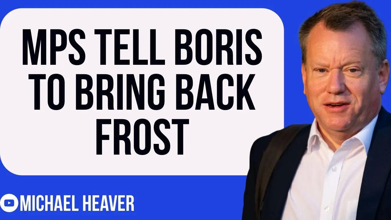 Lord Frost Set For Dramatic RETURN?