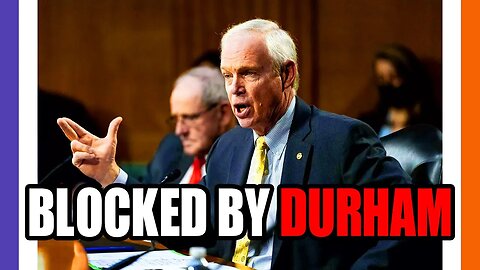 Ron Johnson Was Blocked By John Durham 🟠⚪🟣 The NPC Show