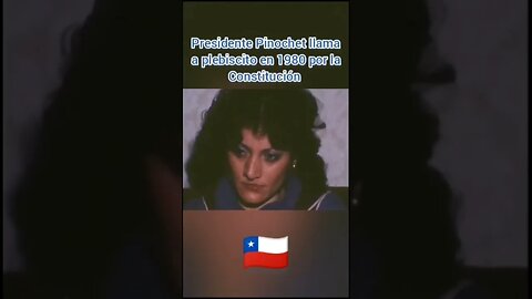 PINOCHET PRESIDENTE CUMPLE TIEMPOS FIJADOS CONVOCA A PLEBISCITO. 11 DE SEPTIEMBRE DE 1980 GANÓ 67%