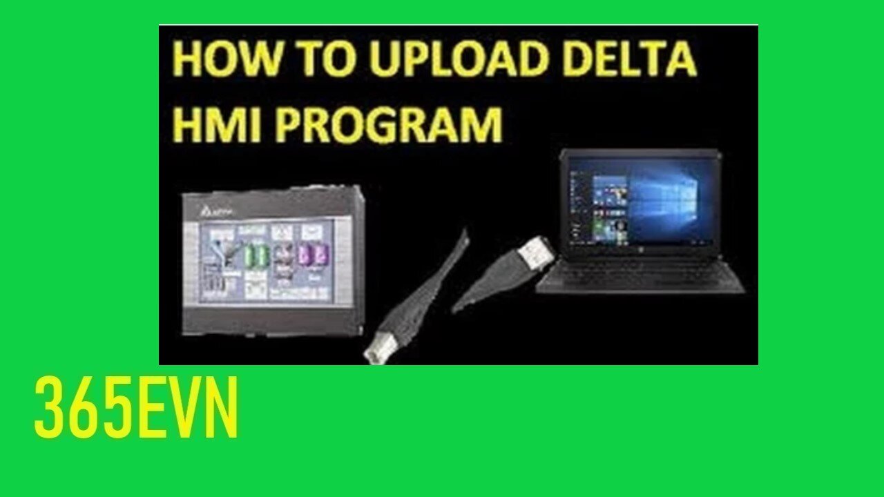 0116 - Upload Delta HMI program to PC use DOPSoft V2.0