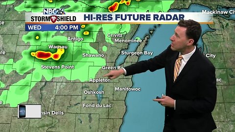 Michael Fish's NBC26 weather forecast