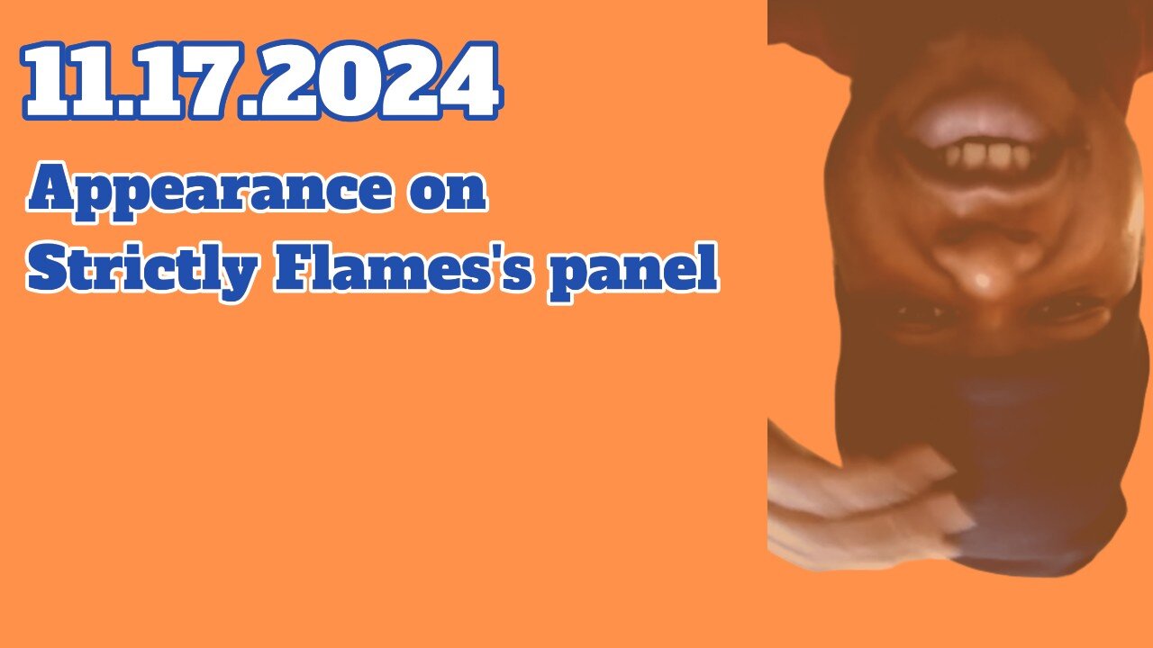 11.17.2024 - Appearance on Strictly Flames panel