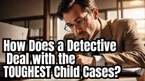 How Does a Detective Deal with the TOUGHEST Child Cases?