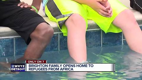 Brighton family opens home to refugees from Africa