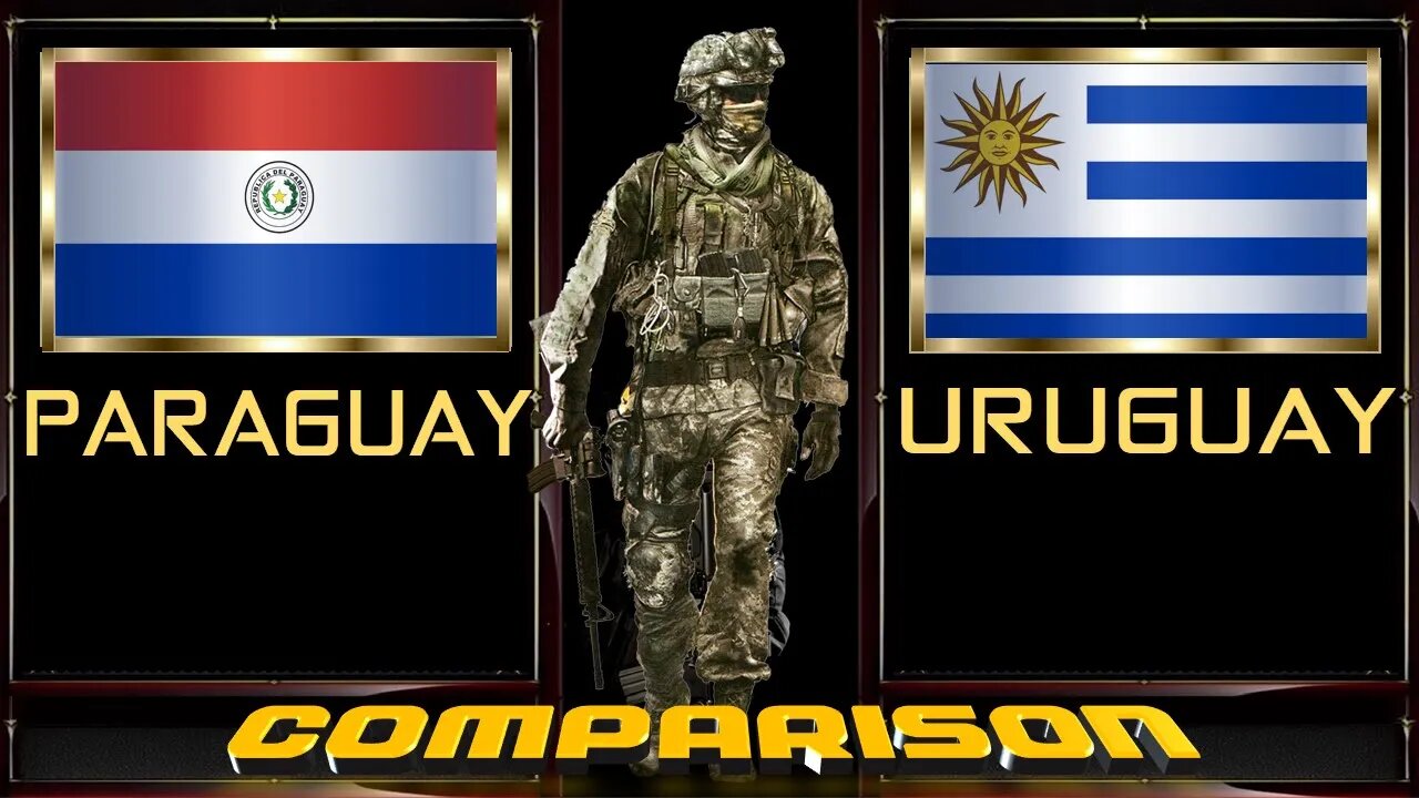 Paraguay VS Uruguay Military Power Comparison 2022 🇵🇾vs🇺🇾