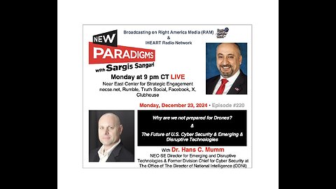 Dr. Hans C. Mumm, Future of Cyber Security & Emerging Tech, New Paradigms w/Sargis Sangari EP 220