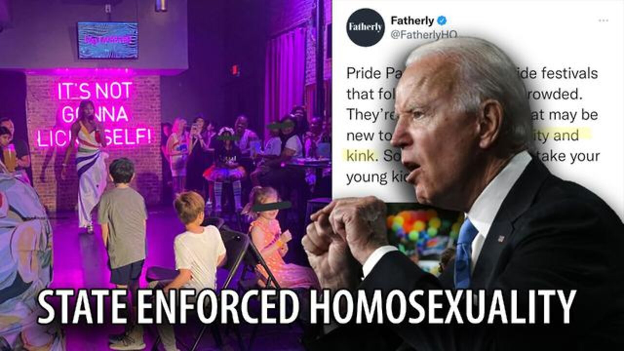 BIDEN ADMIN BEGINS LITERAL STATE-ENFORCED HOMOSEXUALITY, CHRISTIAN NATIONALISM TRENDS IN RESPONSE