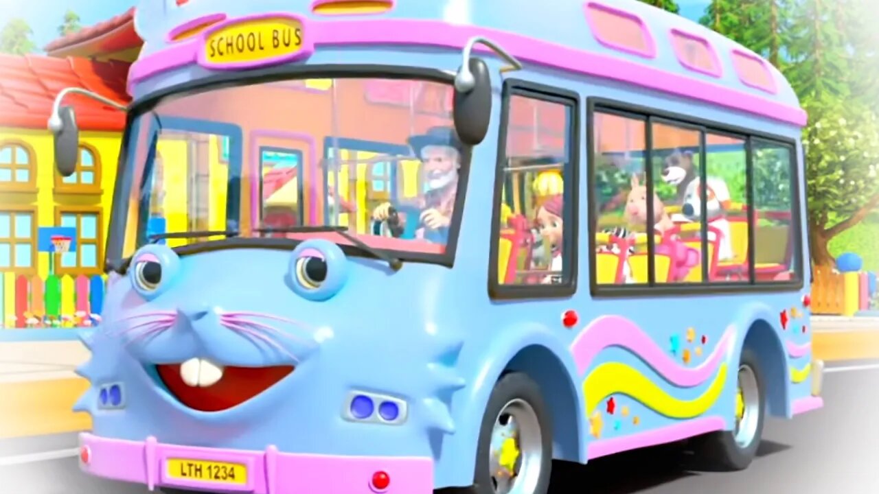 Wheels On The Bus I Spy | Nursery Rhymes & Kids Songs | Kindergarten Songs by Little Treehouse