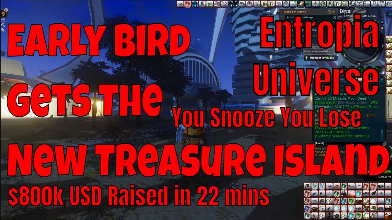 Entropia Universe And the Tale of New Treasure Island And The 22 Mins It Took to Sell Out