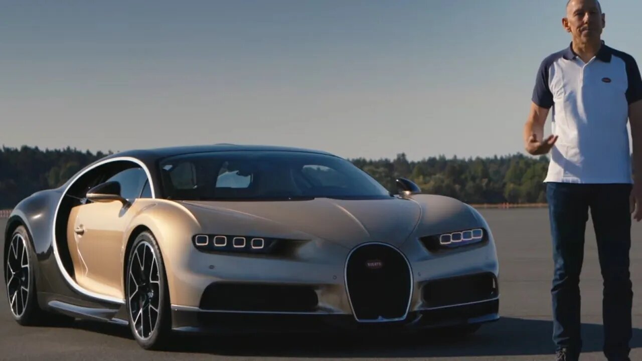 1500 HP Bugatti Chiron W16 in detail by Andy Wallace 150 000 km Bugatti driving under his belt [4k]