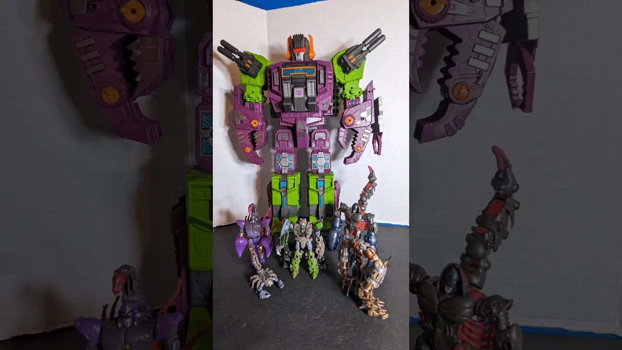 Scorponok through the years! Rodimusbill Transformers Short!