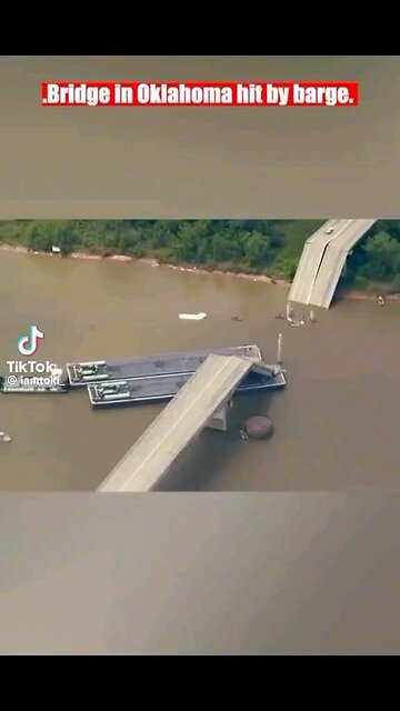Another bridge taken down! This time in Oklahoma!