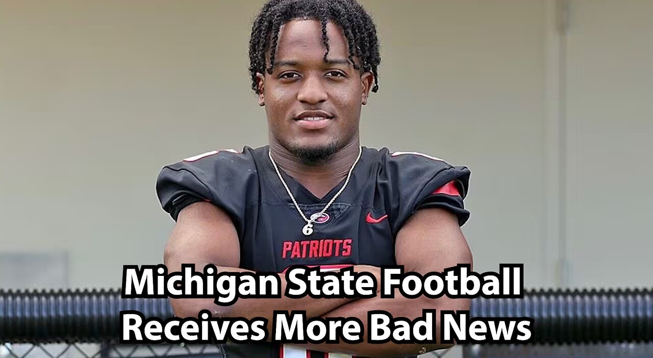 Michigan State Football Receives More Bad News