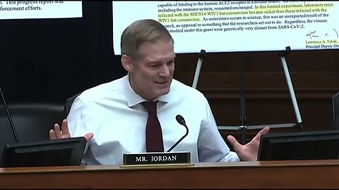 Jim Jordan lays out 7 facts about COVID origins that Dr. Fauci hid from the American people