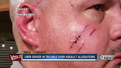 Uber driver accused of brass knuckle assault