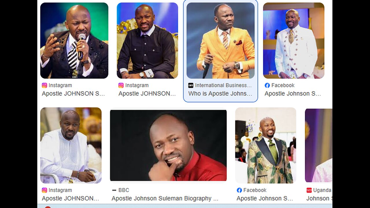 From Back Seat to Front Seat with Apostle Johnson Suleman 24th January 2020