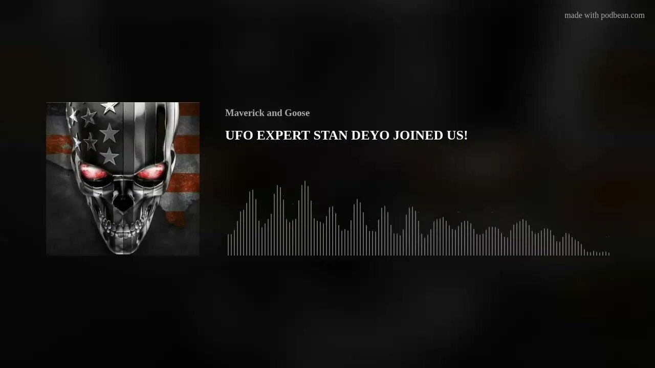 UFO EXPERT STAN DEYO JOINED US!