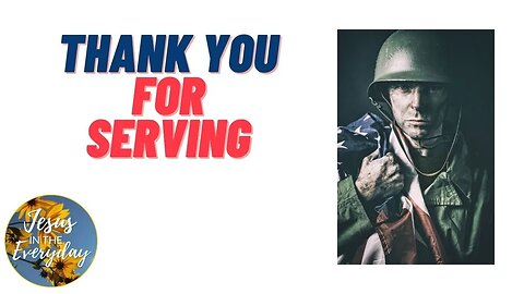 Thank you for serving