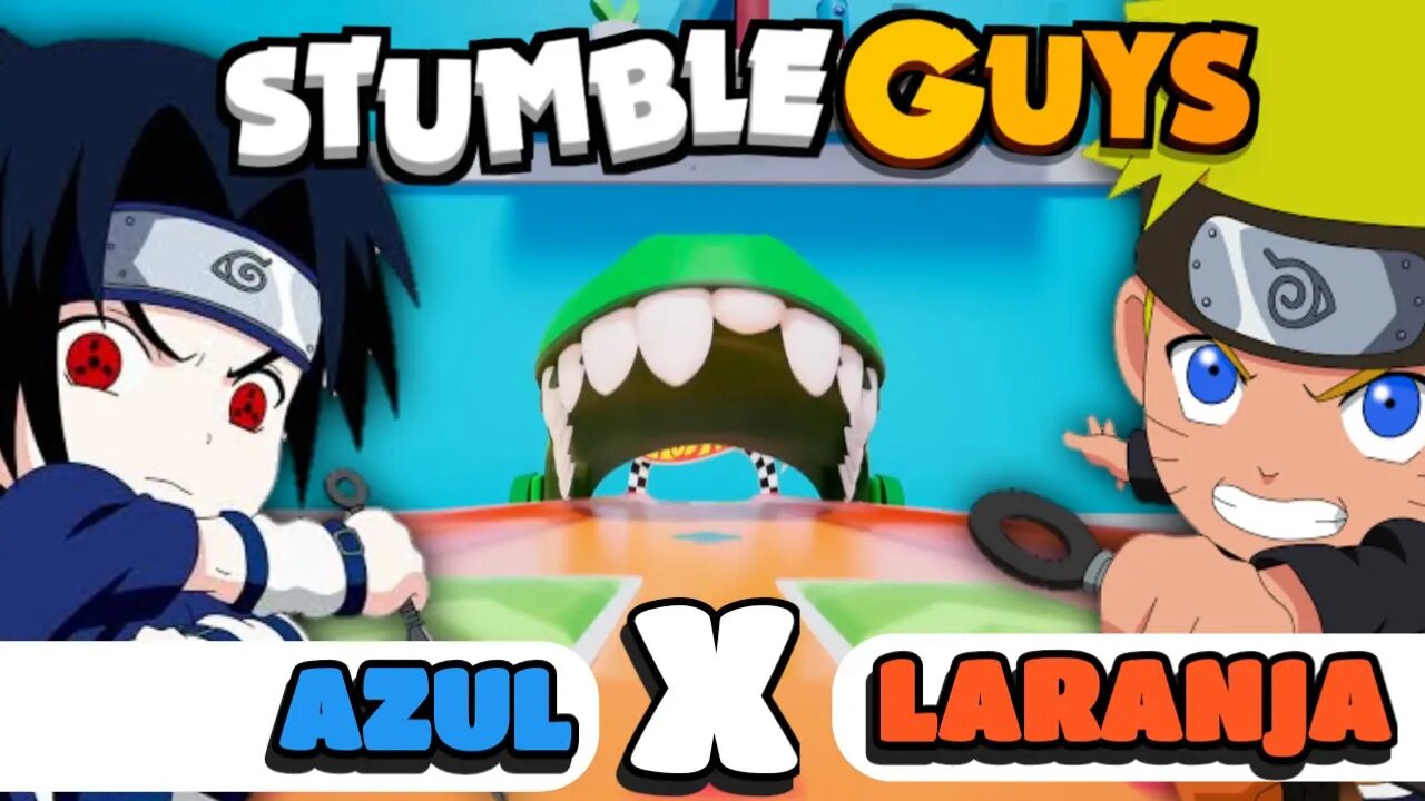 #stumbleguys , SASUKE AZUL X LARANJA NARUTO