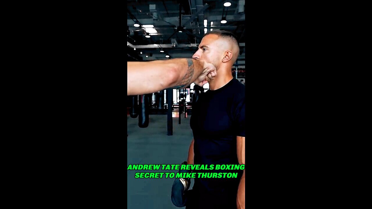 Andrew Tate Reveals Boxing Secret To Mike Thurston