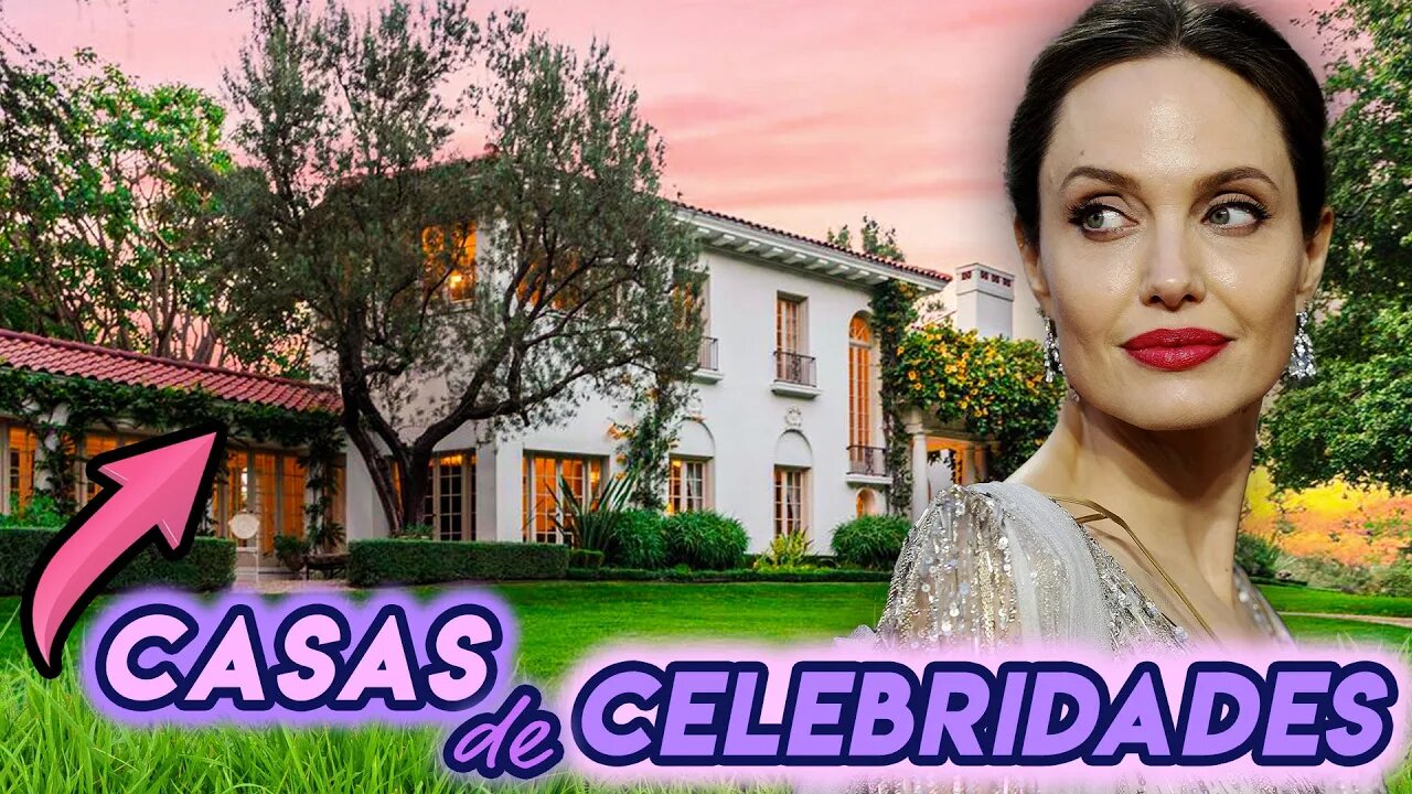 Angelina Jolie | House Tour | Mansión En Los Feliz, Château Miraval Y Más