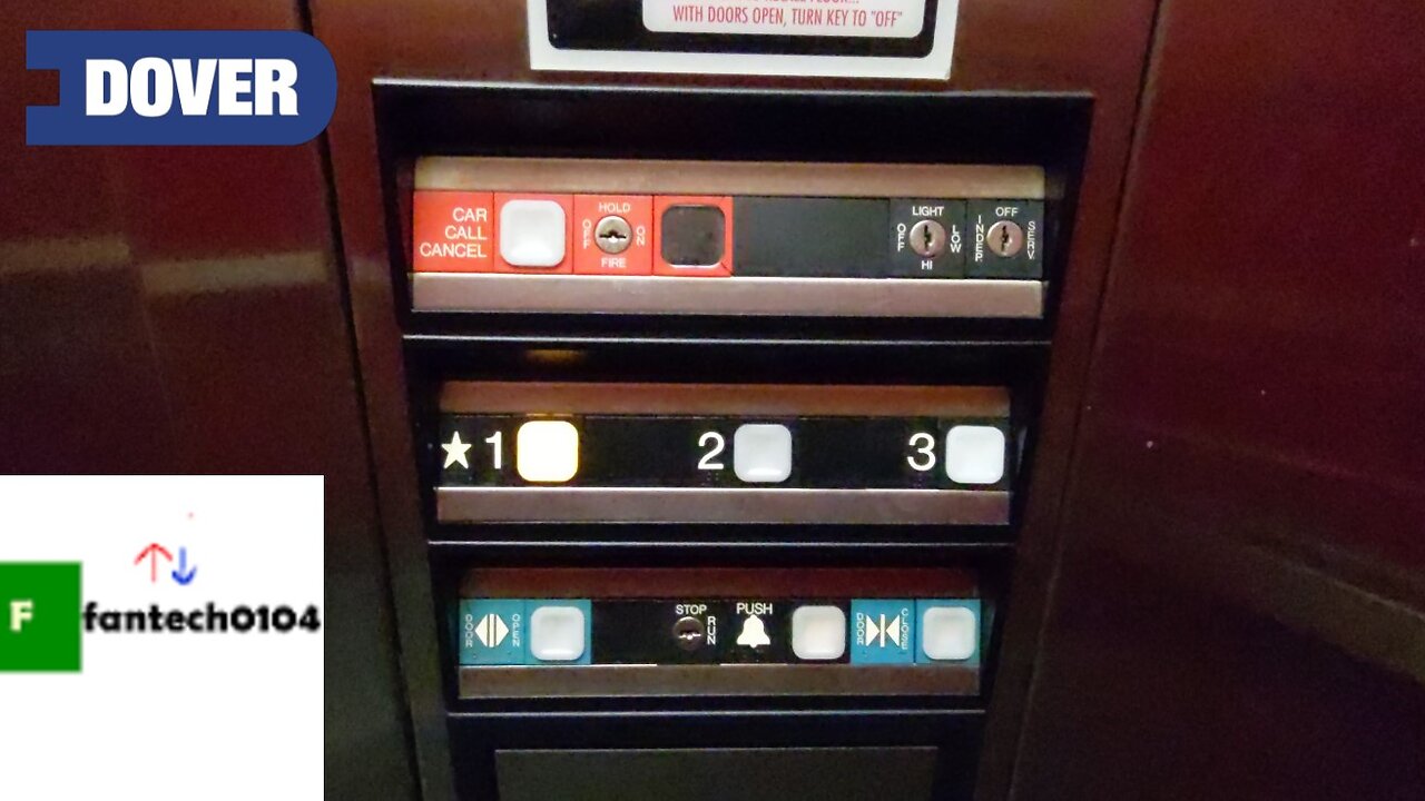 1988 Dover Hydraulic Elevator @ 1 South Greeley Avenue - Chappaqua, New York