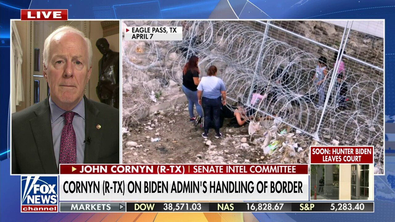 Sen. John Cornyn: Biden Hopes Executive Action At The Border Will Help His Poll Numbers