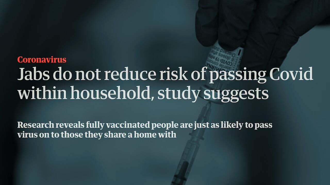 Lancet Study Finds COVID Shots Don't Prevent Transmission
