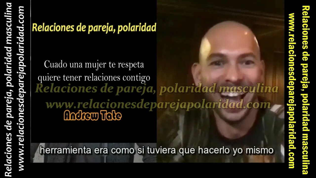 Una mujer tiene que respetarte para tener s€x0 con ella - Andrew Tate