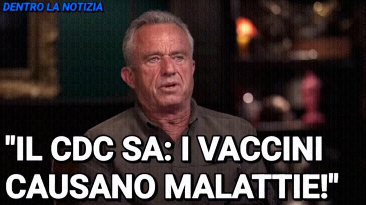 #ROBERT KENNEDY: “UNO STUDIO 🛑TENUTO NASCOSTO AL POPOLO AMERICANO, MA VENUTO IN SUO POSSESSO, #RIVELA CHE #MOLTE MALATTIE CRONICHE E VARIE ALLERGIE ALIMENTARI SONO APPARSE, IMPROVVISAMENTE, NEL 1989!!”👿👿👿