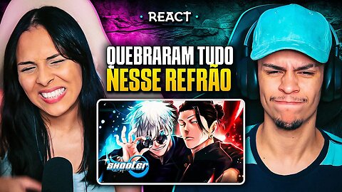 SHOOTER ft. SEVEN - Mundo Perfeito | Gojo & Geto (Jujutsu Kaisen) | [React em Casal] 🔥