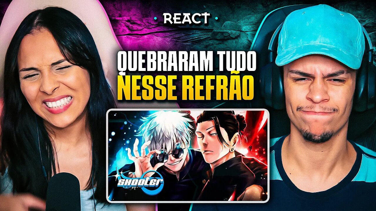 SHOOTER ft. SEVEN - Mundo Perfeito | Gojo & Geto (Jujutsu Kaisen) | [React em Casal] 🔥