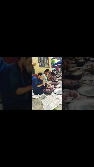 Meat Processing For Kebab #ytshorts #shorts #Food #Streetfood #UpFoodReview