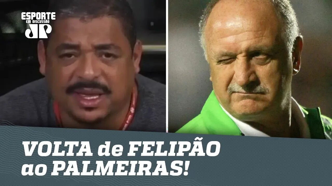 OLHA o que VAMPETA achou da volta de FELIPÃO ao PALMEIRAS!