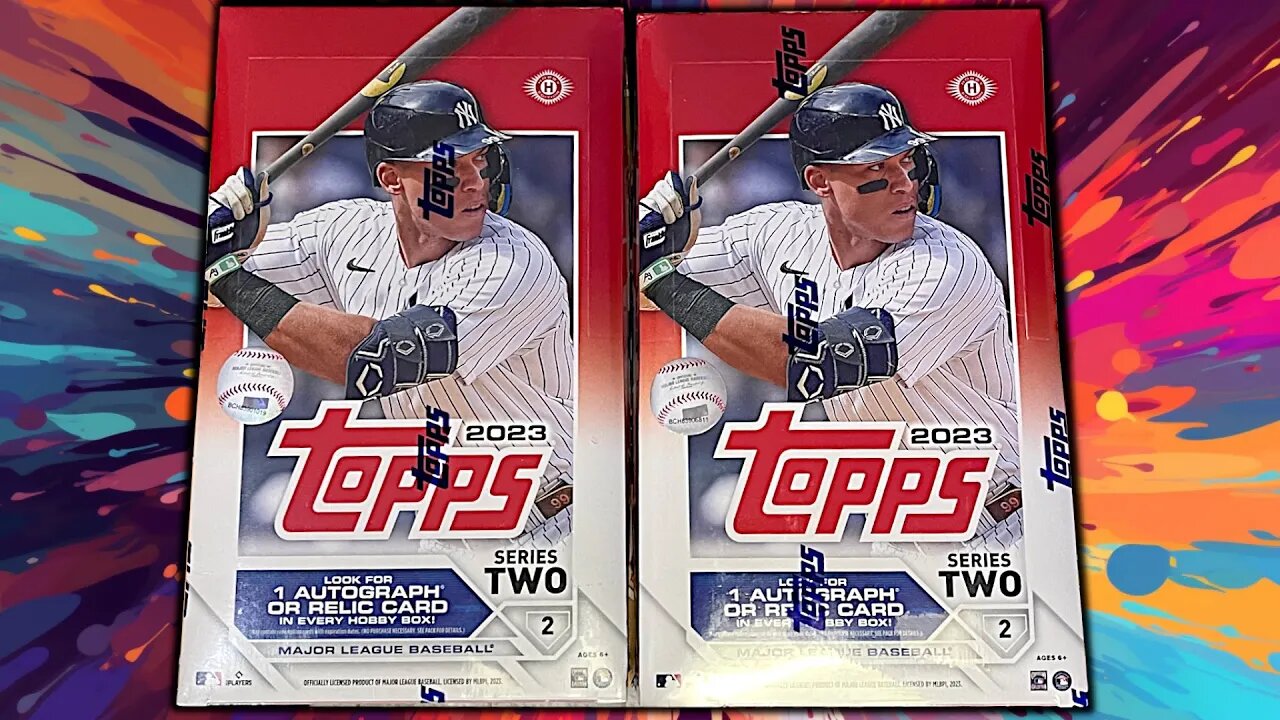 SNEAK PEEK 2023 Topps SERIES 2 (TWO) Hobby Box Opening!!!