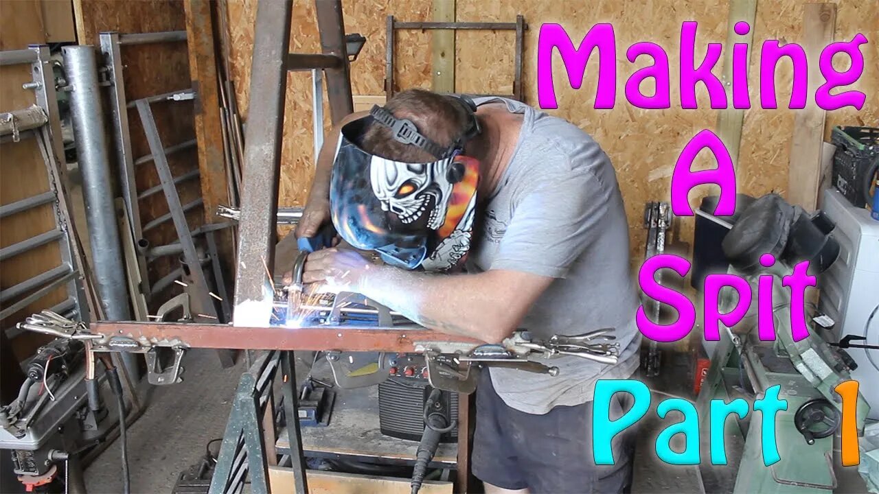 Making A Vehicle Spit (part 1)| Rotisserie | Rollover jig | Metal fab | Restoration