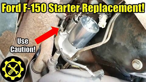 Ford F150 Starter and Solenoid Replacement