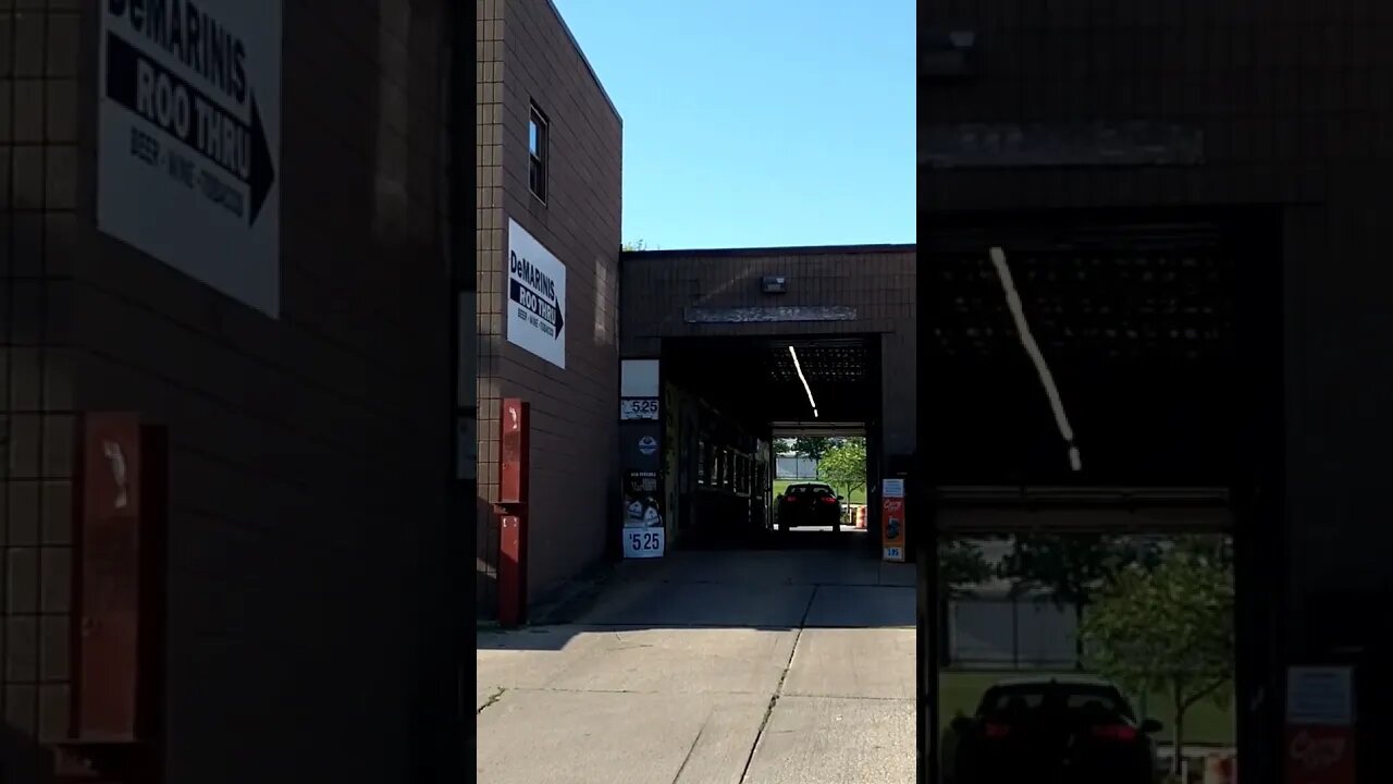 Alley view of drive thru #1a they complained I filmed the front 😭