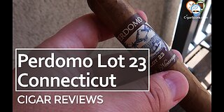 A Cheap CHAMPAGNE? PERDOMO Lot 23 CONNECTICUT Robusto - CIGAR REVIEWS by CigarScore