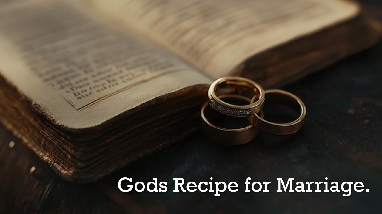 Gods recipe for marriage.