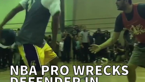 NBA Pro Wrecks Defender In Rec League