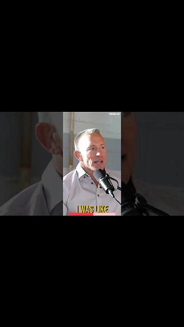 😱 GEORGES ST PIERRE I WANTED TO FIGHT KHABIB! #shorts