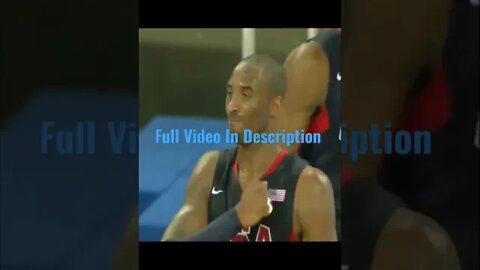 Kobe Bryant Set An Example For Chris Bosh On The 2008 Olympic Redeem Team