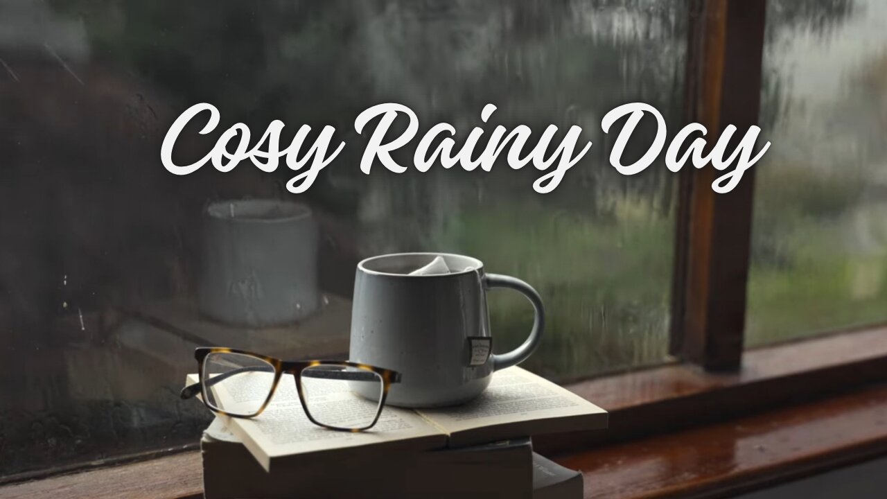 Cosy Rainy Day | Relaxing meditation with rain outside