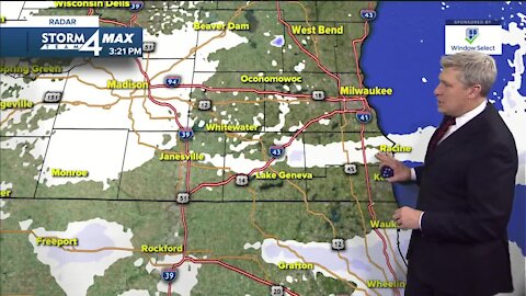 Light snow moves through Thursday evening