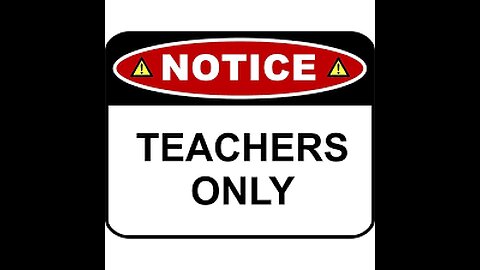 For Teachers Only