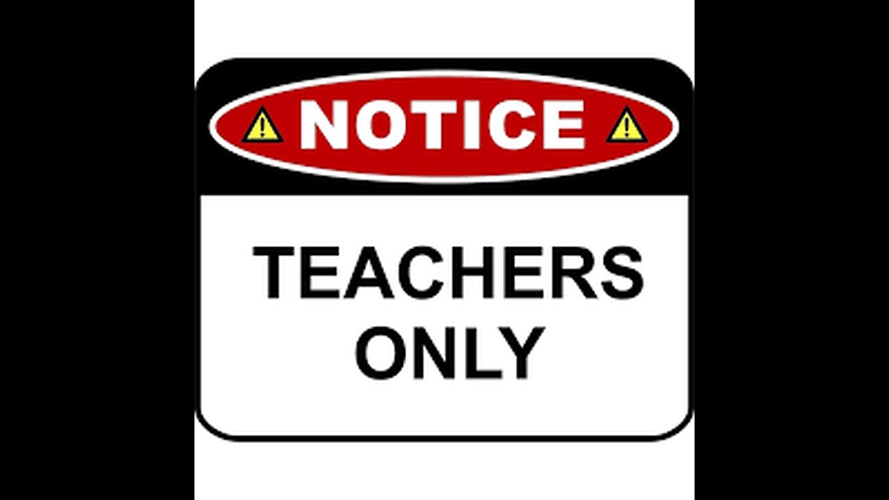 For Teachers Only