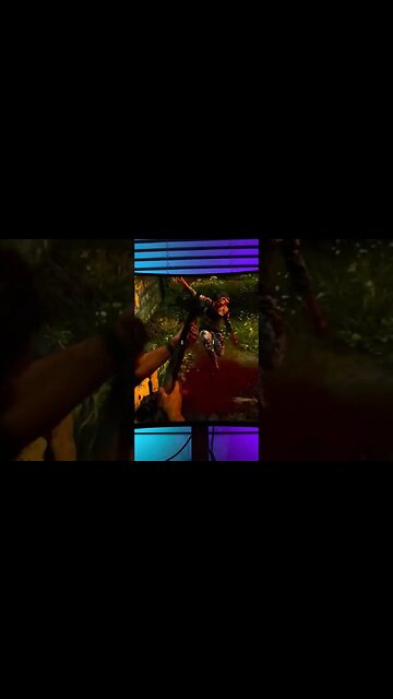 The Last of Us (PC) on a LG45GR95QE! See link for full video #gamingsetup #gaming #thelastofus