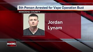 A 5th person has been arrested in the Kenosha vaping bust