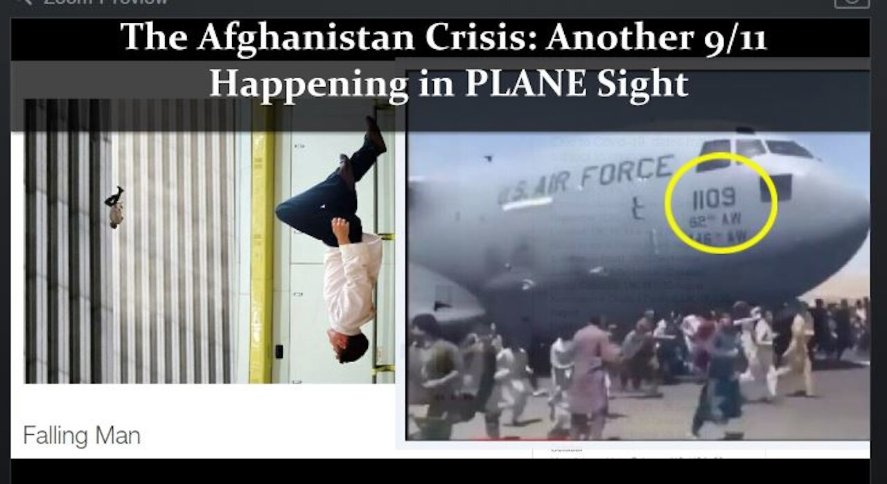 The White House Manufactured Crisis in Afghanistan: Is Another 9/11 About to Happen in 'PLANE' Sight?